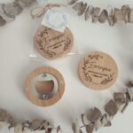 Abridores de madera de bambú personalizados